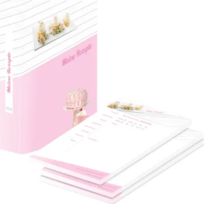 Imagen del producto de Carpeta para recetas "Cupcake", formato A4
