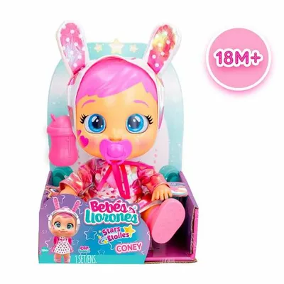 Produktbild von IMC Toys Cry Babies Lady, Babypuppe, Geschlechtsneutral, 1,5 Jahr(e), 300 mm, 566 g, Mehrfarbig