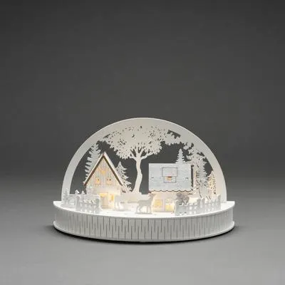 Obrázok produktu pre Gnosjö Konstsmide WB LED drevená silueta 3280-210