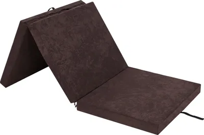 Zdjęcie produktu dla Materac składany „BEN” – 195×80×8 cm – składany, pokrowiec nadający się do prania, tkanina Aloba, jako łóżko dla gości, mata do ćwiczeń lub pufa | PillowPrim