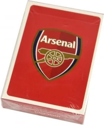 Produktbild von Arsenal FC - hracie karty BS3222 (jedna veľkosť) (červená/biela)
