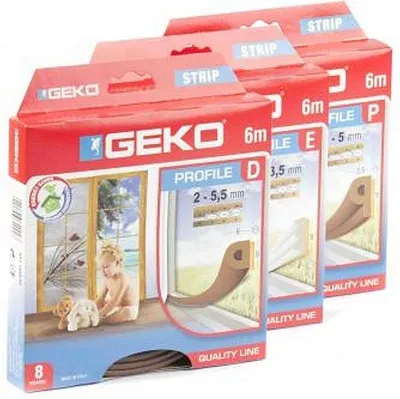 Obrázek produktu pro GEKO SpA Těsnění "D" 9x6mm-6m hnědé (2x3m) 105037