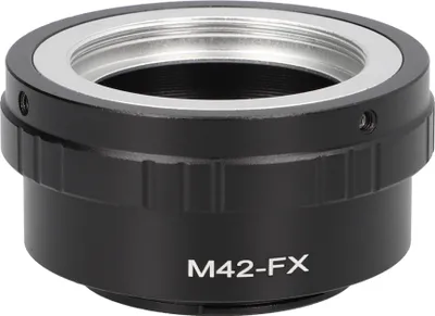Produktbild von Objektivadapter für M42 Objektiv an Fuji FX Mount Kameragehäuse