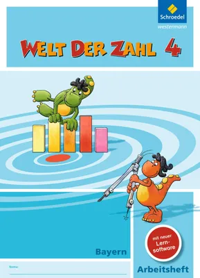 Produktbild von Welt der Zahl 4. Arbeitsheft mit CD-ROM. Bayern