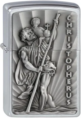 Produktbild von Zippo Feuerzeug #200 Patron Saint Christopher, Spiritual, 2001978