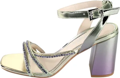 Produktbild von Buffalo Damen Komfort Sandalen Charlotte Shine 1291628 Lila