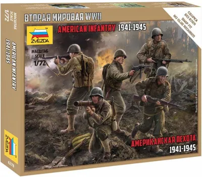 Obrázok produktu pre Wargames (WWII) figúrky 6278 - Americká pechota (1:72)