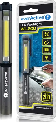 Produktbild von Innovative LED Arbeitsleuchte Stift 200L Klemme Magnet Taschen Lampe Leuchte