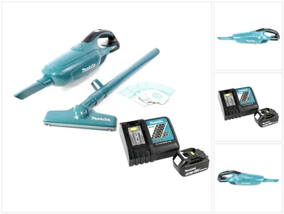 Image de Makita DCL 182 RF1 Aspirateur à batterie 18 V + 1x batterie 3,0 Ah + chargeur