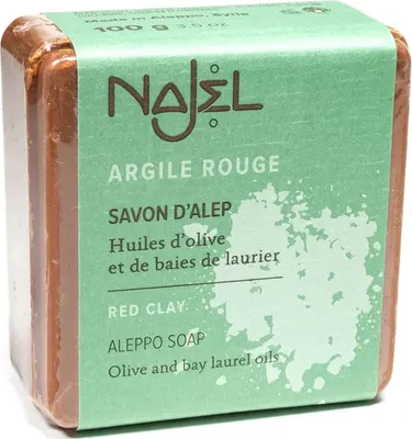 Produktbild von NAJEL SAV10NJ/6, Haut & Haar, Barseife, Wiederbelebung, Beruhigend, Braun, Quadratisch, 100 g