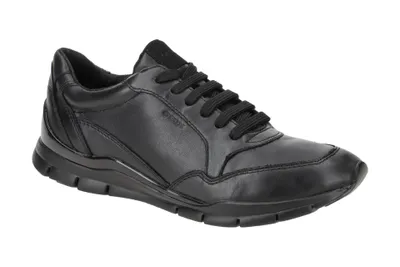 Produktbild von GEOX Sneaker SUKIE, Glattleder, Schwarz, Damen