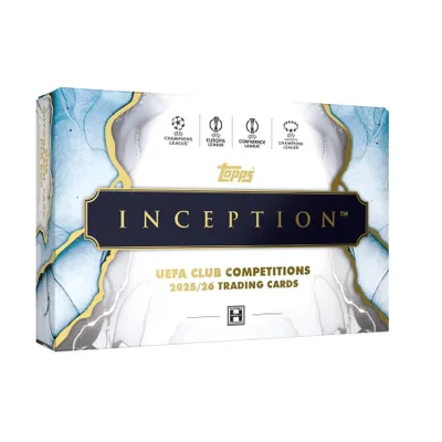 Produktbild von Topps Inception UEFA Club Competitions UCC 2025/26 Hobby Box