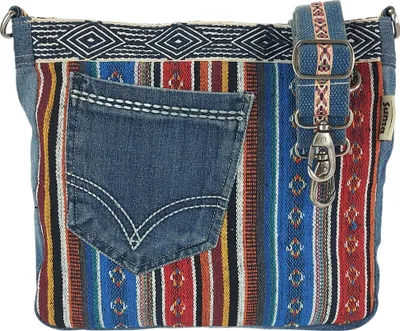 Produktbild von Sunsa Damen Taschen Umhängetasche Schultertasche Handtasche Canvas & Jeans
