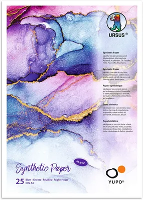 Produktbild von Ursus SYNTHETIC PAPER 85G.DIN A4, 25BL.