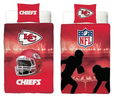 Produktbild von Bettwäsche-Set der Kansas City Chiefs, 135 x 200 cm + 80 x 80 cm