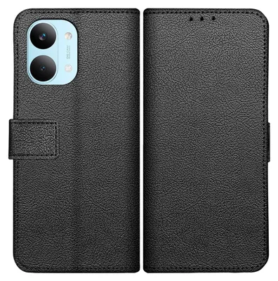 Image de Cazy Coque compatible avec Xiaomi Poco X8 Pro Max Coque avec Porte-cartes – Bookcase Classic – Noir