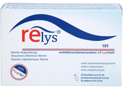Image de Gouttes oculaires Relys en unidoses 20X0.35 ml