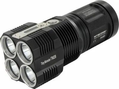 Produktbild von TM28SET Nitecore Taschenlampe TM28 SET (4 × IMR18650) 4 × CREE XHP35 HI (6000 Lumen)