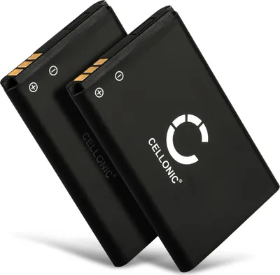 Immagine prodotto di CELLONIC 2x Batteria per Cellulare Compatibile con Nokia 6600, 1100, 6630, Compatibile con Doro RCB215 – (1020mAh, 3.7V)