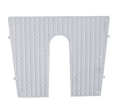 Produktbild von Motordruckplatte für Heckspiegel, 430x350mm, Plastik