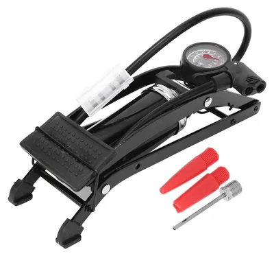 Produktbild von Tragbare Hochdruck-Fußpedal-Luftpumpe für Mountainbikes, Elektroroller und Motorräder (Einzylinder)