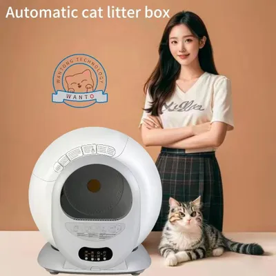 Immagine prodotto di Lettiera per gatti - Lettiera automatica - Lettiera autopulente - Lettiera intelligente - Lettiera controllabile tramite app