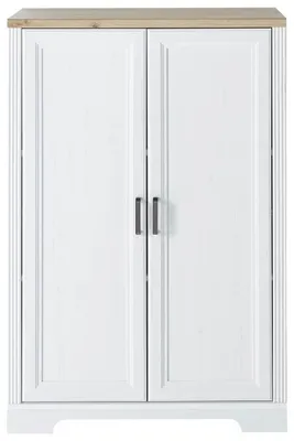 Produktbild von Aktenschrank 11 Jasmin Pinie hell weiß Akzente Artisan Eiche ca. 86x38