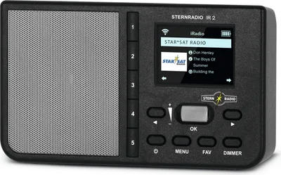 Obrázek produktu pro TechniSat 0000/3967 Technisat Sternradio IR 2 schwarz