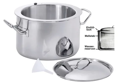 Produktbild von CONTACTO Simmertopf, Inhalt: 3,00 Liter, Höhe: 140 mm