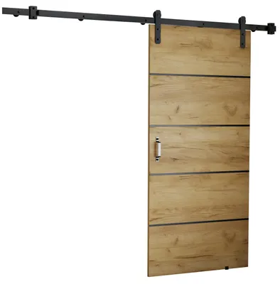 Produktbild von KIER FURNITURE Schiebetüren LORNI 90 - Universal - Craft Eiche 96x205x1,6 cm