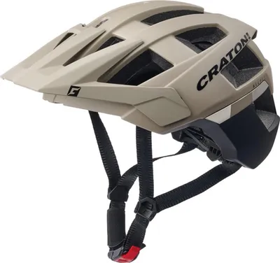 Zdjęcie produktu dla Kask rowerowy Cratoni AllSet ciemny piaskowy matowy, rozmiar S/M (54-58 cm)