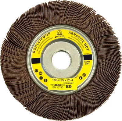 Produktbild von SM 611 W Schleifmopräder LS 309 X, 165 x 25 x 25,4 mm Korn 180, 221591