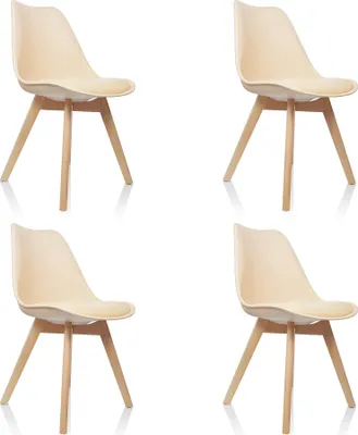 Obrázek produktu pro hjh OFFICE návštěvnická židle Scandi 661012 4ks