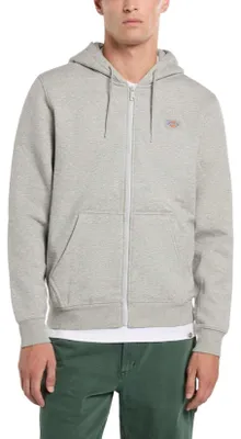 Produktbild von Dickies Oakport Kapuzenjacke mit Reißverschluss, Grau XL