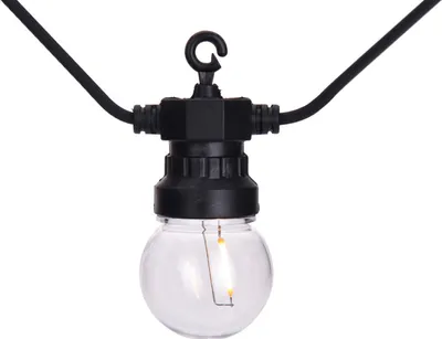 Obrázok produktu pre LED girlanda vonkajšia s 10 žiarovkami Calderona 7,5 m 2700K teplá biela