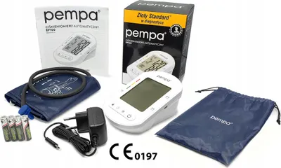 Zdjęcie produktu dla PEMPA Ciśnieniomierz BP100 + zasilacz
