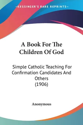 Produktbild von A Book For The Children Of God