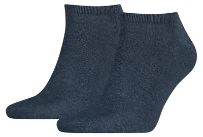 Produktbild von Tommy Hilfiger 2-Pack Trainer Socks, Blau, Kind, Jeans, UK6-8,5, 2 Stück(e), Baumwolle, Elasthan, Nylon