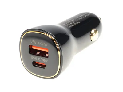 Obrázek produktu pro WAYME Autonabíječka 12/24V, 60W USB-C PD, PPS +QC3.0