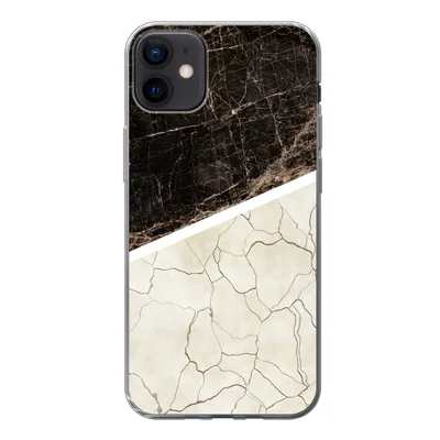 Produktbild von MuchoWow® Handyhülle Schutzhülle Hülle für iPhone 12 mini Marmor - Struktur - Abstrakt Silikon Softcase Handy Hülle - Bild