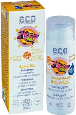 Obrázek produktu pro Eco Cosmetics Baby zonnebrand SPF 50 Granaatappel