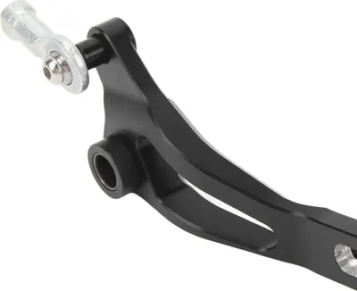 Image de Levier de vitesse/pédale, aluminium CNC, réglable, pliable, pour Ninja 400 Z400, argenté