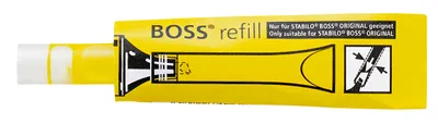 Produktbild von Tinte zum Nachfüllen - STABILO BOSS ORIGINAL Refill - gelb