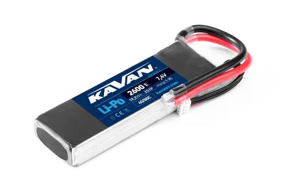 Obrázek produktu pro KAVAN Li-Po 2600mAh/7,4V 40/80C 19,2Wh