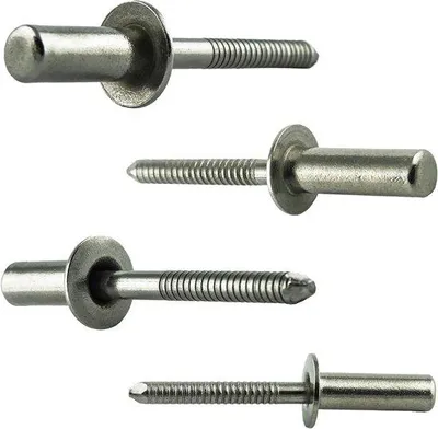 Image de Clous à tête plate étanches 48 x 12 mm | acier inoxydable VA A2 V2A - 50 pièces