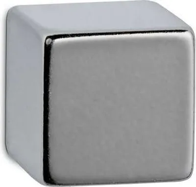 Productafbeelding van MAUL Neodym-Wrfelmagnet, 15 x 15 x 15 mm, nickel