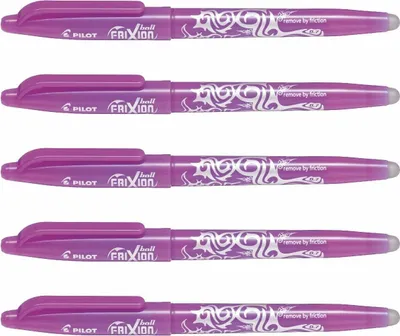 Produktbild von Frixion Ball 0.7 purple 5-er Set