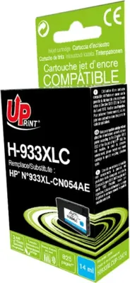 Image de UPRINT CN054A cartouche d'encre HP, cyan