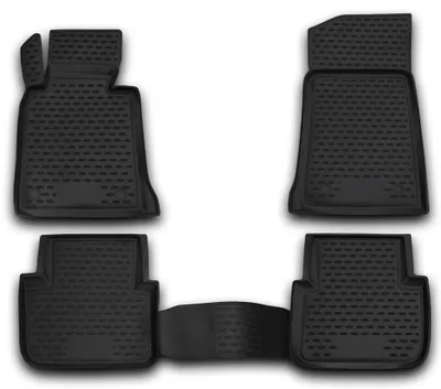 Produktbild von AD Tuning Gummi Fußmatten Set für 3er BMW E46, Bj. 1998-2005