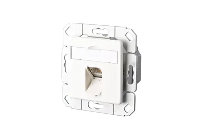 Produktbild von METZ CONNECT E-DAT C6 1 Port UPk, reinweiß